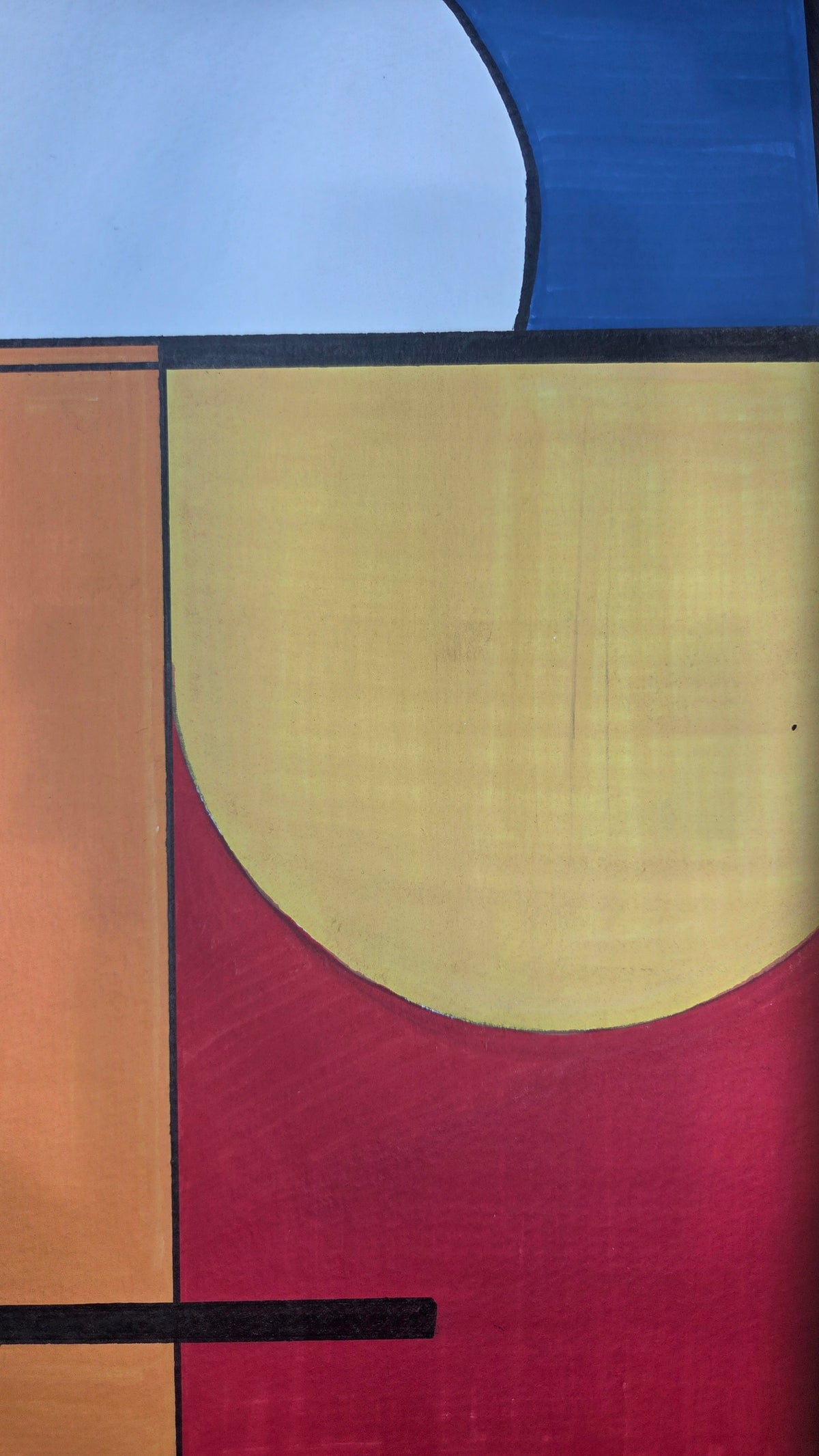 Threshold — Original Geometric Abstract Painting
