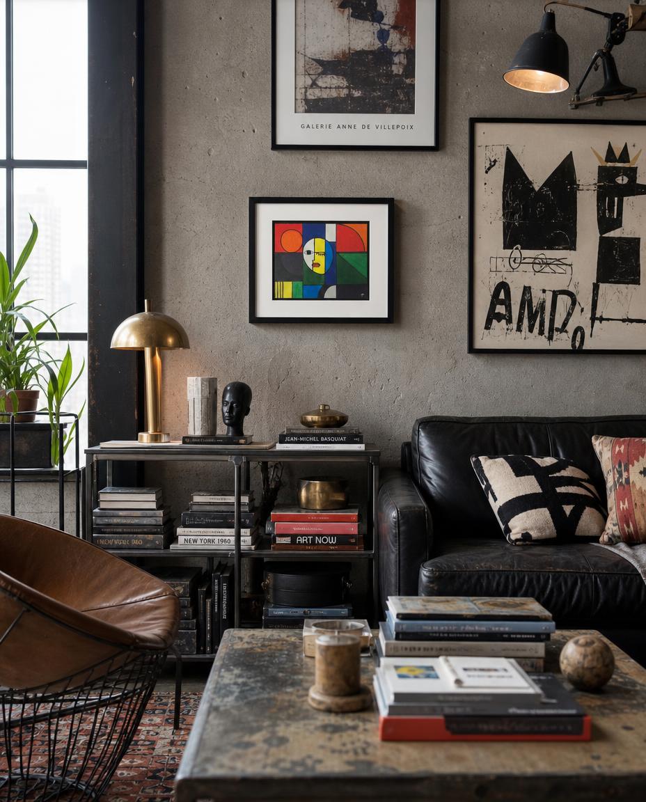 The Look — Original Geometric Abstract Painting