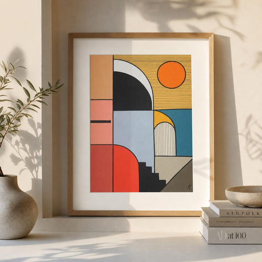 Ascension — Original Geometric Abstract Painting