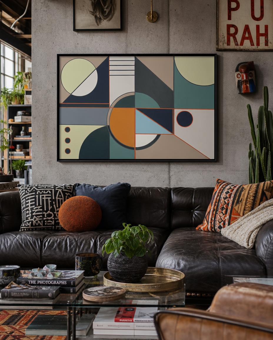 Avian — Original Geometric Abstract Painting